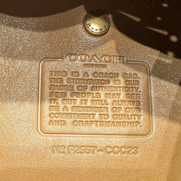 Coach Bleecker Bucket Bag Honey Brown - Picture 8 of 8